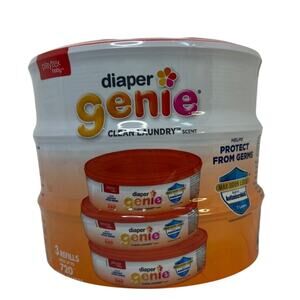 DIAPER GENIE Refill Clean Laundry Scent 3-Pack Hold Up To 270